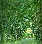 Gustav Klimt, allea i slottet kammers park